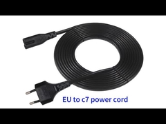 Вилка VDE EU 2PIN на IEC C7 C8