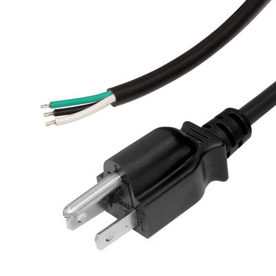 Силовой кабель NEMA 5-15P - C5, 18AWG SJT, ПВХ, черный