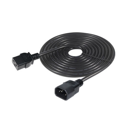 IEC C19 - C14 Кабель питания 16AWG 250V 1,8 м для промышленного оборудования