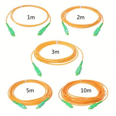 9/125Um Multi Mode Optical Fiber Patch Cord Sc Мужчина к женщине