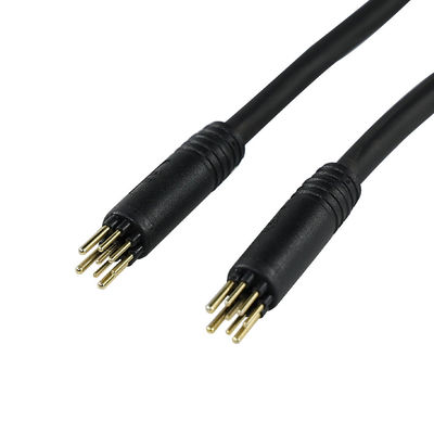 Промышленный многоконтактный экранированный кабель для двигателя 16AWG 6FT для двигателей станков с ЧПУ с медными разъемами (JST Style)
