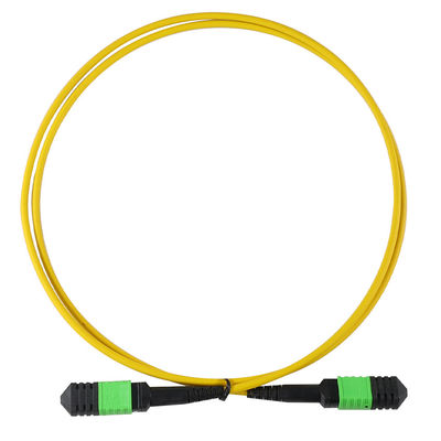 LC APC Fiber Optic Patch Cord Одномодный OS2 Зеленый пиджак