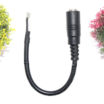 Правоугольный токовой разъем 5.5x2.1 мм женский разъем для консервированного провода