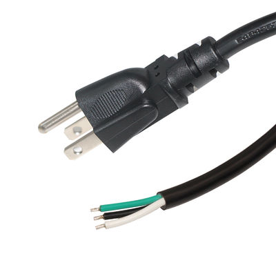 Силовой кабель NEMA 5-15P - C5, 18AWG SJT, ПВХ, черный