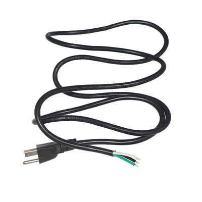 Силовой кабель NEMA 5-15P - C5, 18AWG SJT, ПВХ, черный