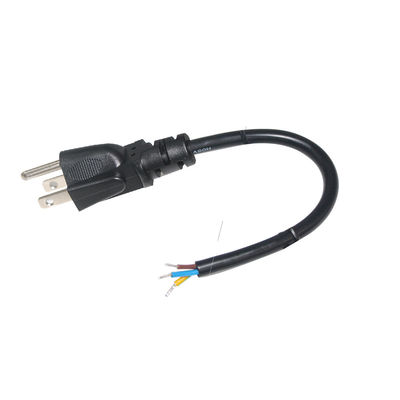 Силовой кабель NEMA 5-15P - C5, 18AWG SJT, ПВХ, черный