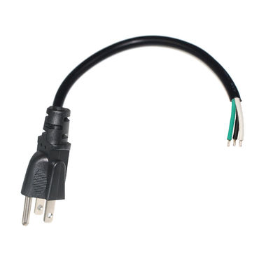 Силовой кабель NEMA 5-15P - C5, 18AWG SJT, ПВХ, черный
