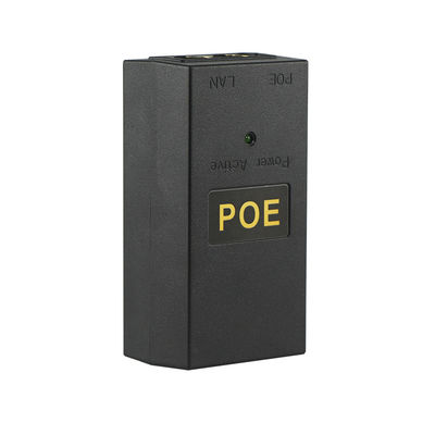 48В POE инжектор-разветвитель с 2 Ethernet портами 10/100/1000 Мбит/с