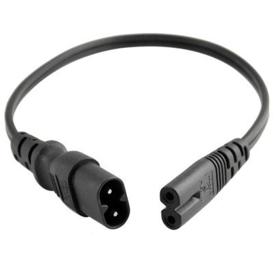 VDE одобренный электрический кабель питания для ноутбука с EU 2PIN вставкой и IEC C7 C8