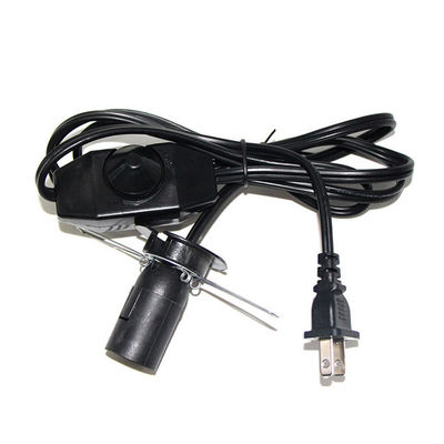 Шнур питания 16AWG US с розетками E12 E14 E26 E27