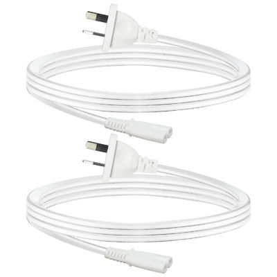 SAA to IEC C7 Power Cord 2-Pin AU Plug 1M Белый сертифицированный ROHS