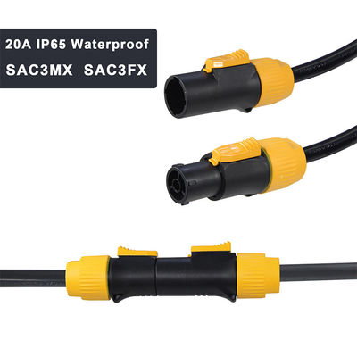 Стандартный 515P Sjow 16Awg True1 соединитель 4 X Nac3fca Powercon Ac Nema