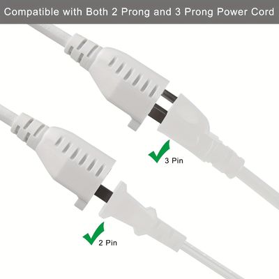 125В 13А Электропровод NEMA5-15P к NEMA 5-15R 1 до 2 Y Разделитель SJT 16AWG 3 провода