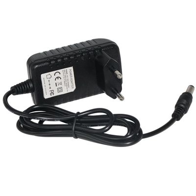 Белый 1m 24AWG 12W Стенный зарядное устройство Kc 220V 1A Трансформатор Ac Dc 5.5*2.1mm Адаптер питания 12V 2A 24W