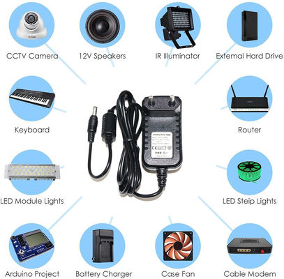 1A Регулируемый 3-12V DVR адаптер DC 12V 2A выход AC-DC переключатель питания для видеонаблюдения