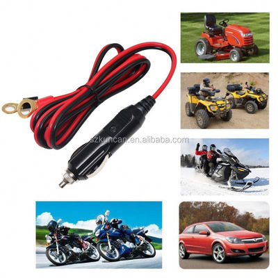 1M Spt-2 12V 24V солнечный кабель сигаретный зажигалка для автомобилей мужской адаптер к 2 кольцевому терминалу