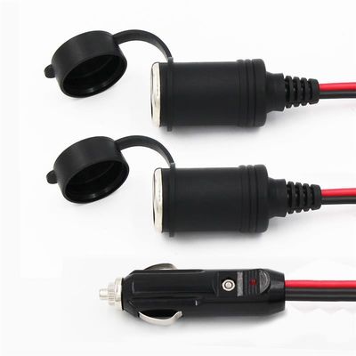 RoHS 24V 2468 18AWG с 2 в 1 автомобильным сигаретным зажигалкой
