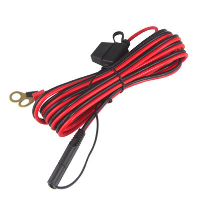 2468 20AWG SAE 2 Pin расширительный кабель с проволокой глазки ложки на заказ