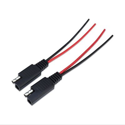 DIY Automotive Solar SAE расширительный кабель 18AWG 2 штифта быстрое отсоединение