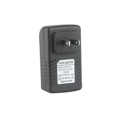 10/100Mbps POE адаптер питания 24V1A переключающий адаптер питания EU