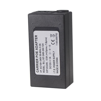 110V-240V 50-60Hz 24V 1A POE впрыска адаптер для безопасности CCTV IP камеры