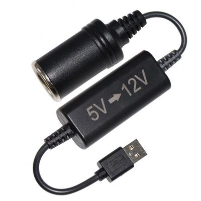 USB к сигаре женский разъем 5v к 12v USB преобразователь OEM / ODM доступен