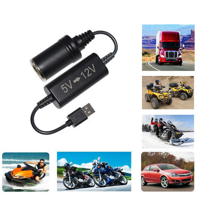 USB к сигаре женский разъем 5v к 12v USB преобразователь OEM / ODM доступен