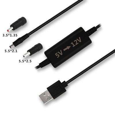 8м USB на DC кабель питания Увеличьте свой WIFI маршрутизатор и камеру с 5V на 12V преобразователь