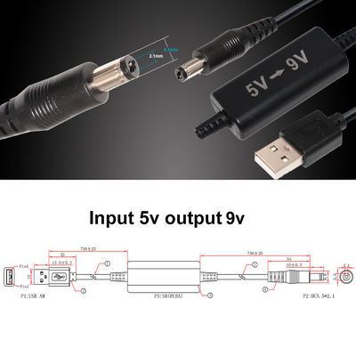 10ft 10m DC-DC трансформатор 5V до 12V Step Up кабель для USB к преобразователю питания