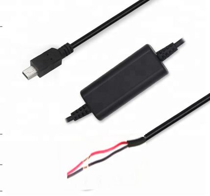 2464 22AWG USB-кабель преобразователя 3,5 м 2,5 мм для транспортного средства GPS 5 В до 12 В