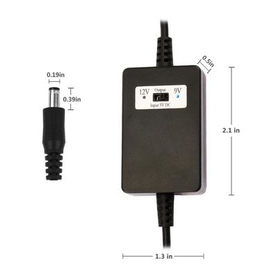 Выходной ток 2A 1,5 м USB A из мужского в DC5521 Преобразователь 12V DC в 5V / 9V / 12V Step Up кабель