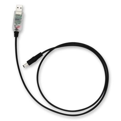 Белый 3A 2.1mm 5 Вт до 9 Вт USB конвертер для кабеля напряжения USB