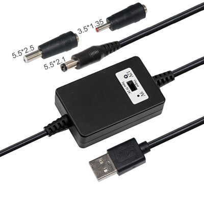 Кабель USB для зарядки транспортных средств от 5 В до 9 В 12 В постоянного тока
