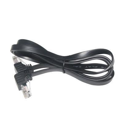 Кабель с прямым углом RJ45 Cat6 1-10 м защищенный ПВХ