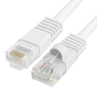 Металлический щит Lszh Ethernet сетевой кабель 1m Cat6 Flat Patch Cord