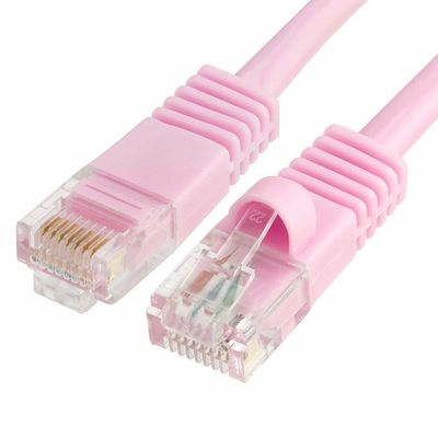 Металлический щит Lszh Ethernet сетевой кабель 1m Cat6 Flat Patch Cord