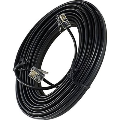 Конфигурация Rj9 катушки телефонный кабель 5 футов Rj11 телефонный кабель