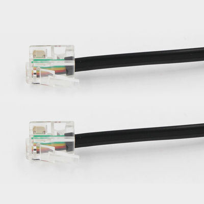 12FT телефонный модем кабель спиральный телефонный кабель 24AWG-28AWG