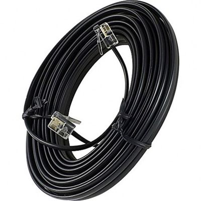 Телефонный кабель RJ14 16 МГц, витой шнур для телефонной трубки, 24-30AWG