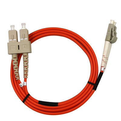 Дуплексный 3Mtr Upc 2C Om4 Mtp Mpo кабель Lc To Lc Patch Cord Om3 2 проводники