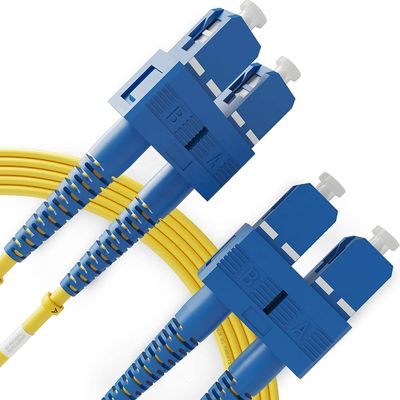 9/125Um Multi Mode Optical Fiber Patch Cord Sc Мужчина к женщине