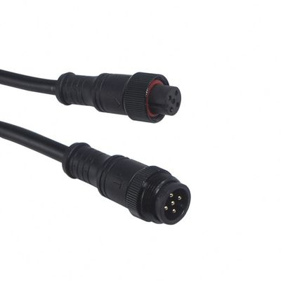 4pin 5pin 6pin прямой мужской винт M8 водонепроницаемый разъем 60 см IP65 IP66