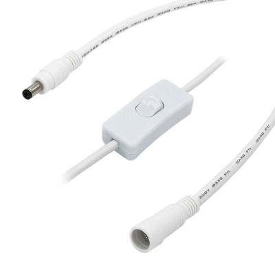 20AWG DC Power 5525 DC Plug Extension Cable Male To Female 5,5 мм*2,5 мм