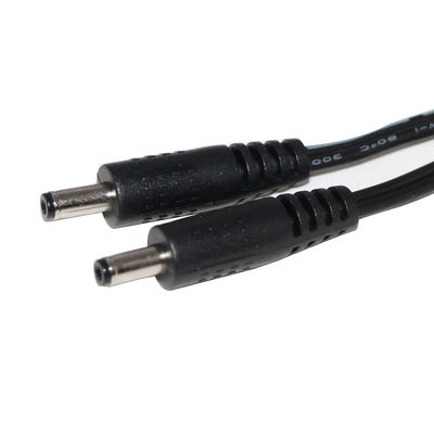 1M/1.2M 22AWG Медный расширительный кабель постоянного тока 90 градусов Джек прямого угла 5,5 * 2,5 мм