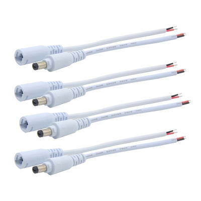 12V 24V постоянный расширительный кабель 5.5x2.1mm 5.5x2.5mm женский постоянный кабель питания для видеонаблюдения