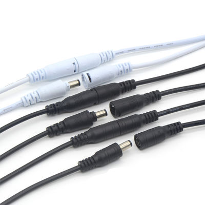 12V 24V постоянный расширительный кабель 5.5x2.1mm 5.5x2.5mm женский постоянный кабель питания для видеонаблюдения