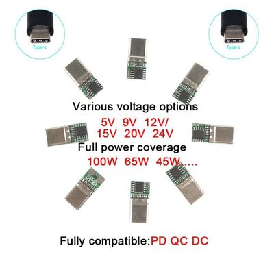 20V 15V 9V 5V PD кабель для зарядки USB тип C 3.1 мужской к постоянному току мужской 5521 5525 мм разъем