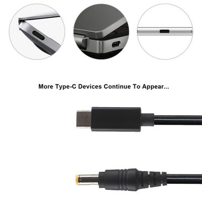 20V 15V 9V 5V PD кабель для зарядки USB тип C 3.1 мужской к постоянному току мужской 5521 5525 мм разъем