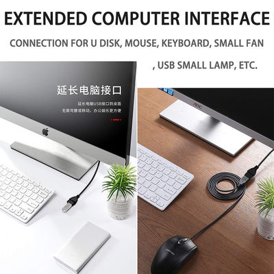 OEM ODM сотовые телефоны расширение USB кабель данных мужчина к женщине быстрая зарядка