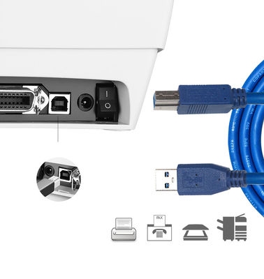Быстрое зарядное устройство USB A Male To USB B Male USB 3.0 расширительный кабель